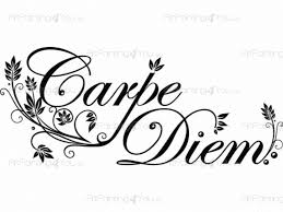 Pensamientos: "Carpe diem!" 